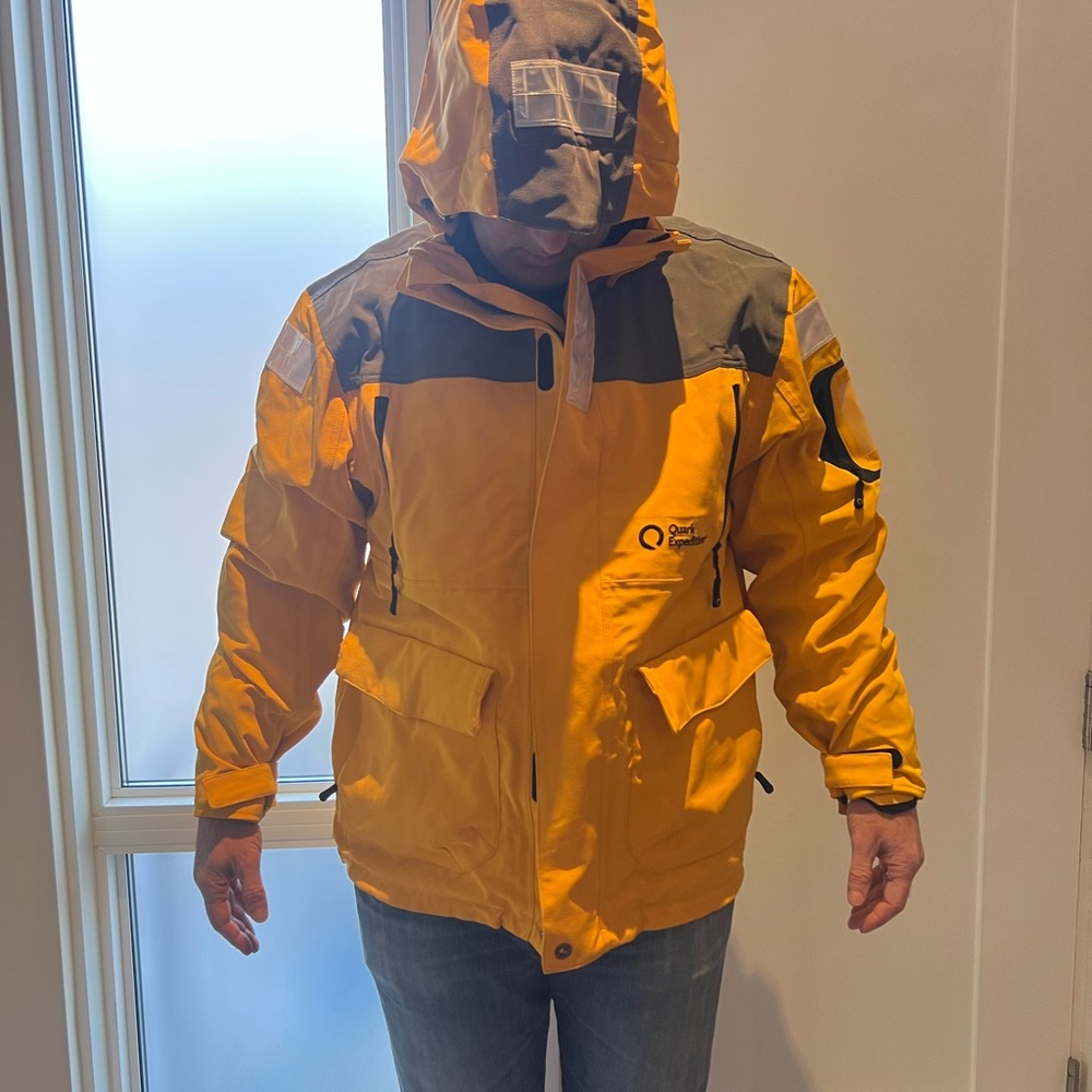 Quark Expeditions Yellow All weather Parka Large